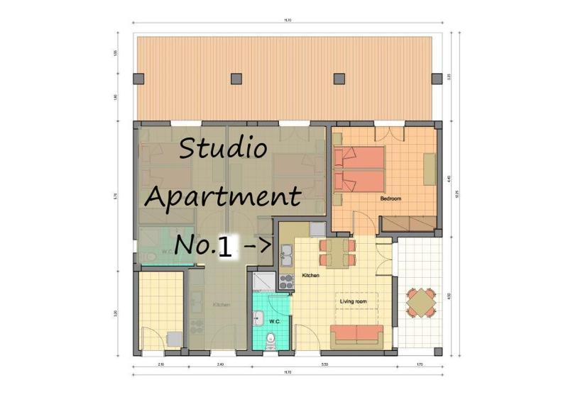 One-Bedroom Apartment image 2