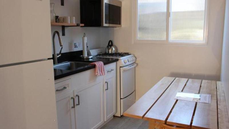 Double Queen Room with Pool View, Kitchen image 2