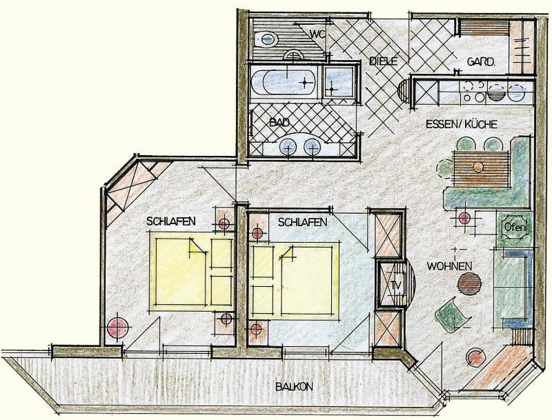 Two-Bedroom Apartment image 4