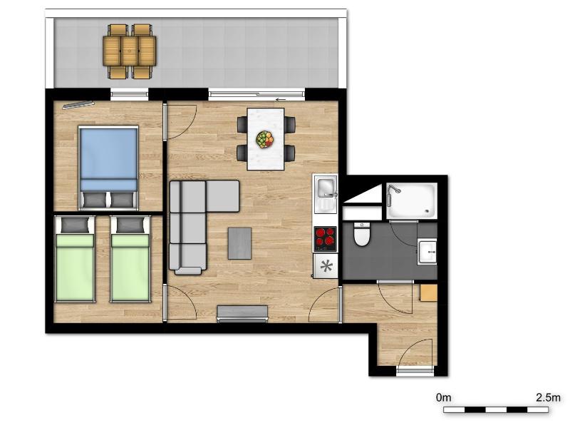 Two-Bedroom Apartment image 2
