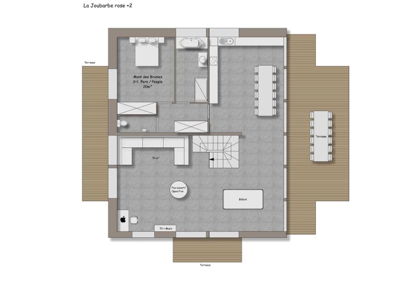 Five-Bedroom Superior Chalet image 2