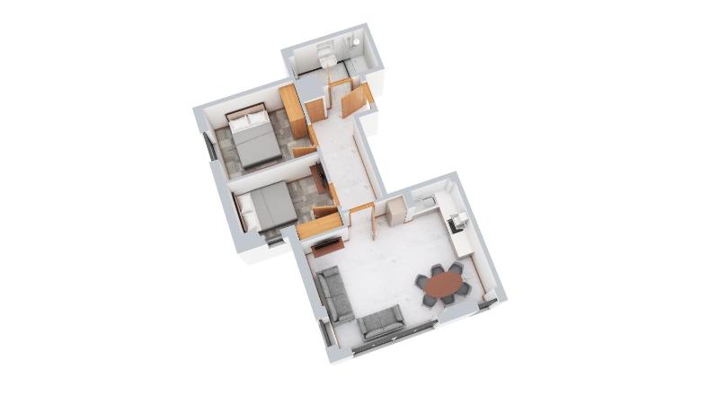 Two-Bedroom Superior Apartment image 2