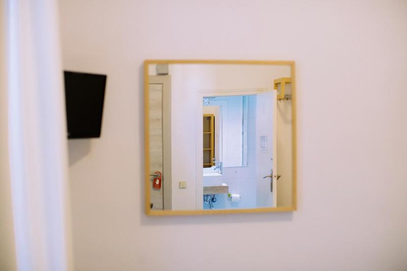Double or Twin Room with Interior Balcony and with Private Bathroom image 2
