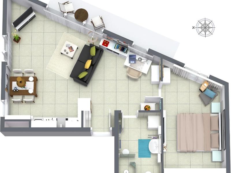 Apartment with Balcony image 3