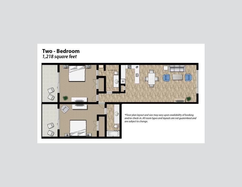 Two-Bedroom Suite image 1