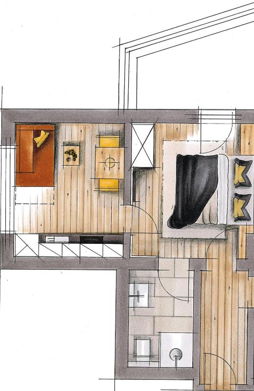 One-Bedroom Apartment image 2