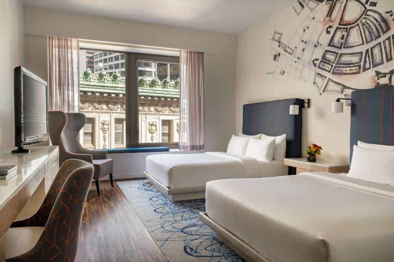 Double Room with Two Double Beds - Disability Access with Shower image 3
