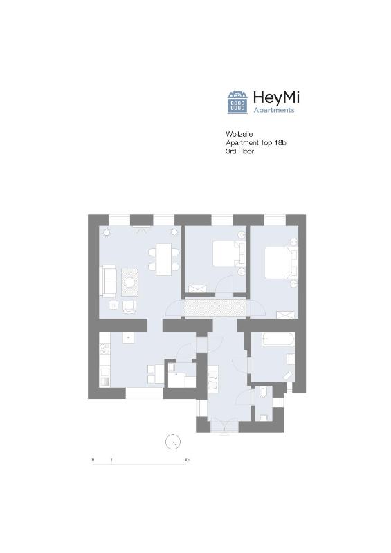 Deluxe Two-Bedroom Apartment image 2