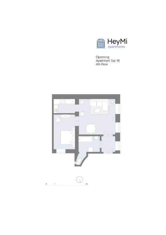 One-Bedroom Apartment image 2