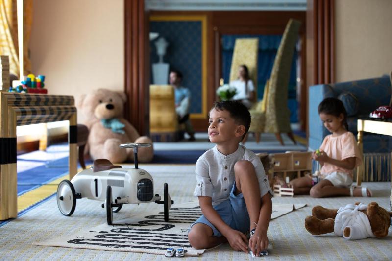 Duplex Diplomatic Three-Bedroom Suite, Butler Service, Hermès Amenities, Kitchen, Access to Wild Wadi Waterpark™, Talise Spa & Beach Club image 3