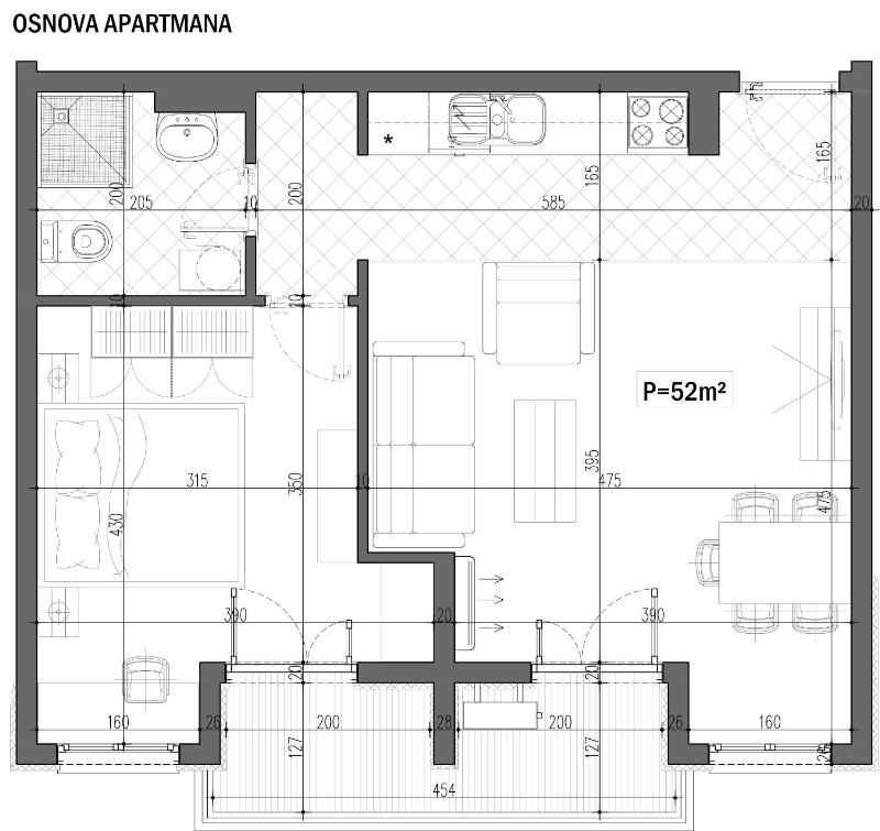 One-Bedroom Apartment image 2