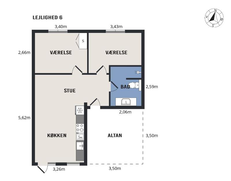 Two-Bedroom Apartment image 2