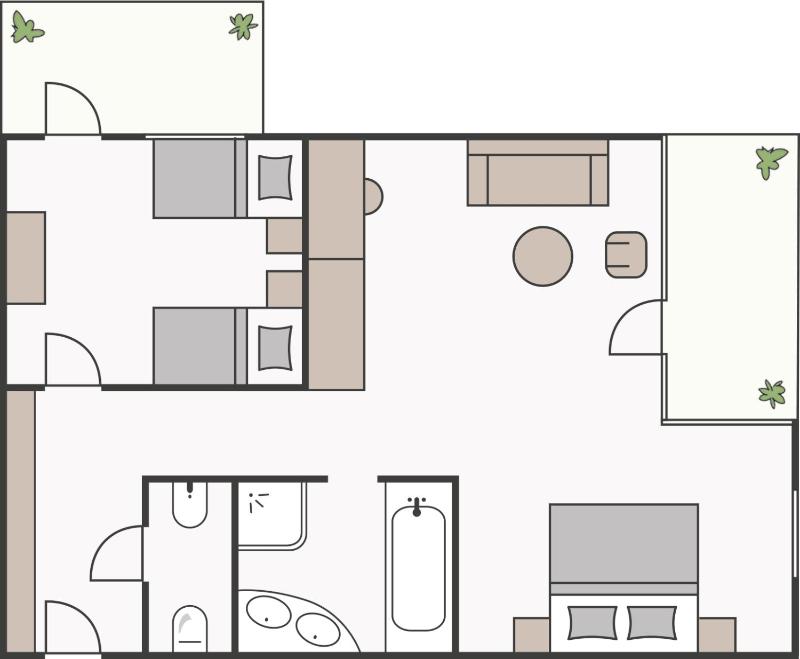 Superior Two-Bedroom Apartment image 2