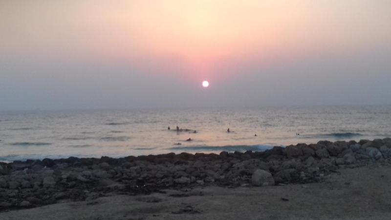 Ashkelon a front of the sea Images