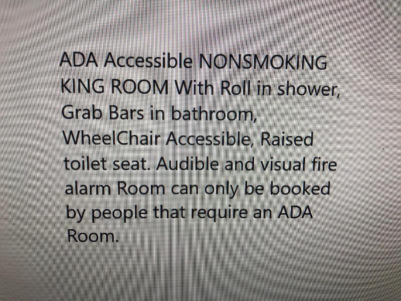 King Room with Roll-In Shower - Disability Access image 1