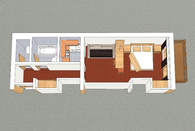 One-Bedroom Apartment image 2