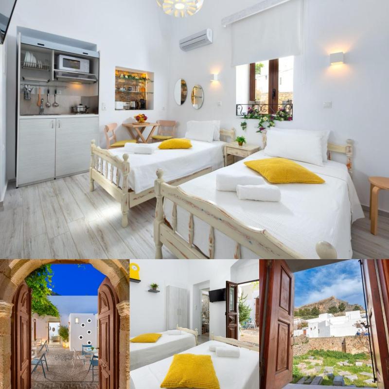 Lindos Citrin Studio with Acropolis View image 2