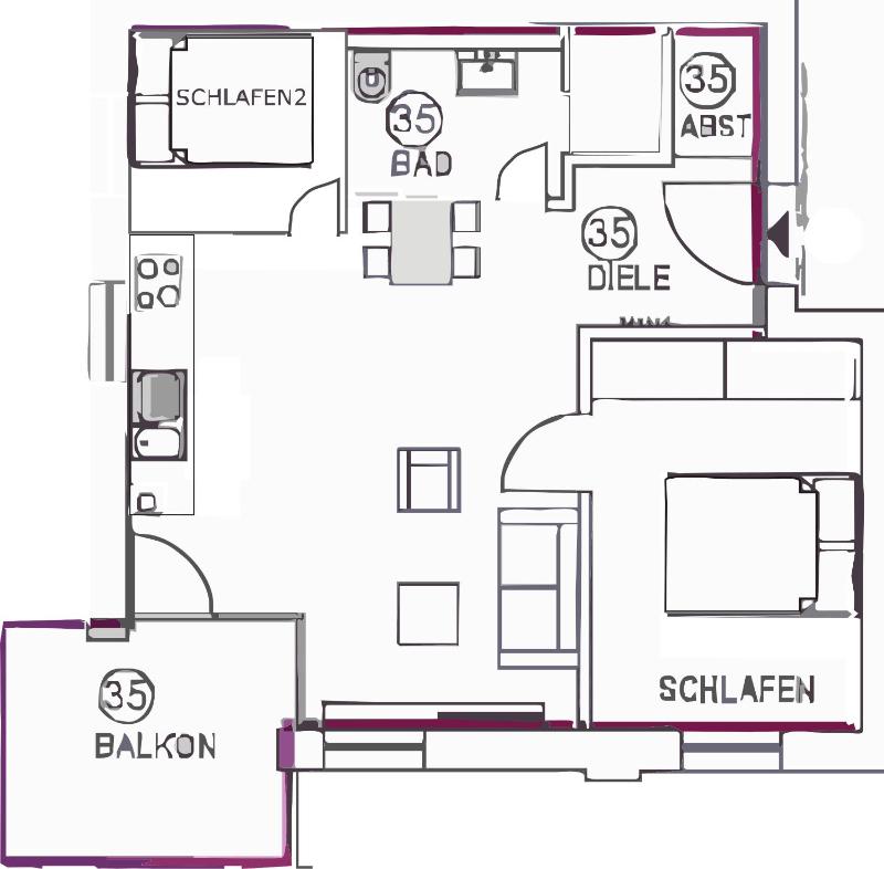 Villa Strandläufer im Villen-Ensemble - image 5