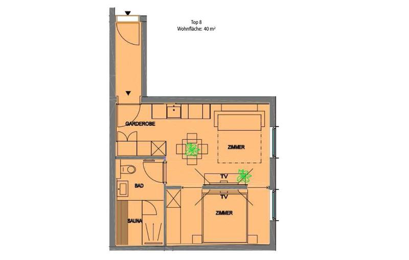 One-Bedroom Apartment image 2