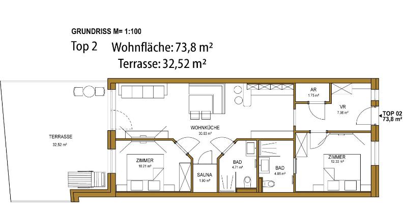 Two-Bedroom Apartment image 2