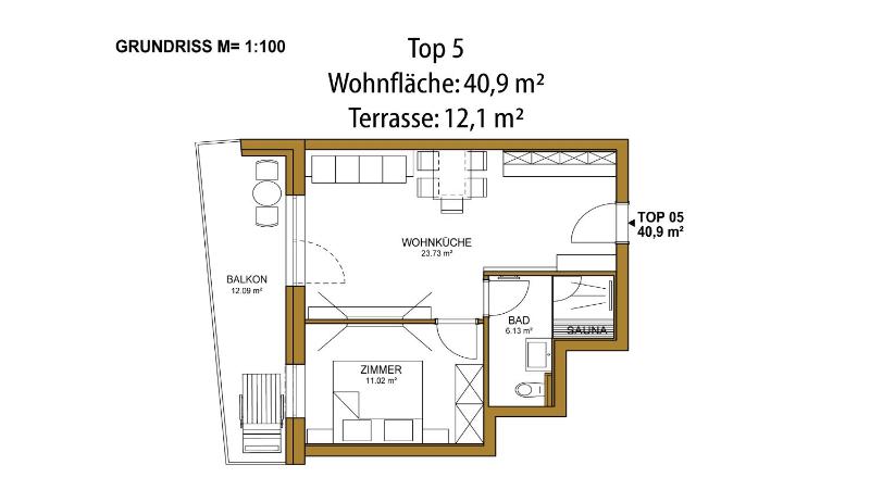 One-Bedroom Apartment image 2