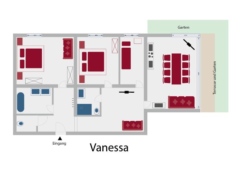 Superior Three-Bedroom Apartment image 2