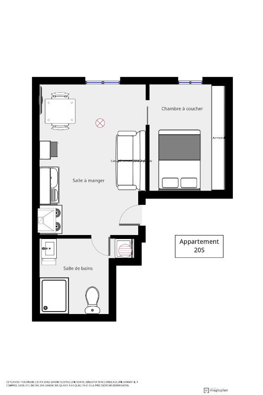 One-Bedroom Apartment image 2