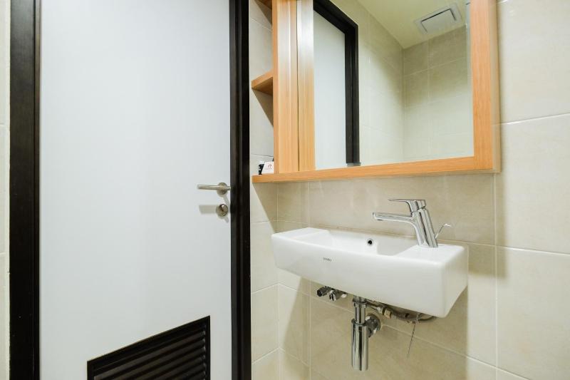 Furnished Studio No Kitchen Apartment Mustika Golf Residence By Travelio - image 6