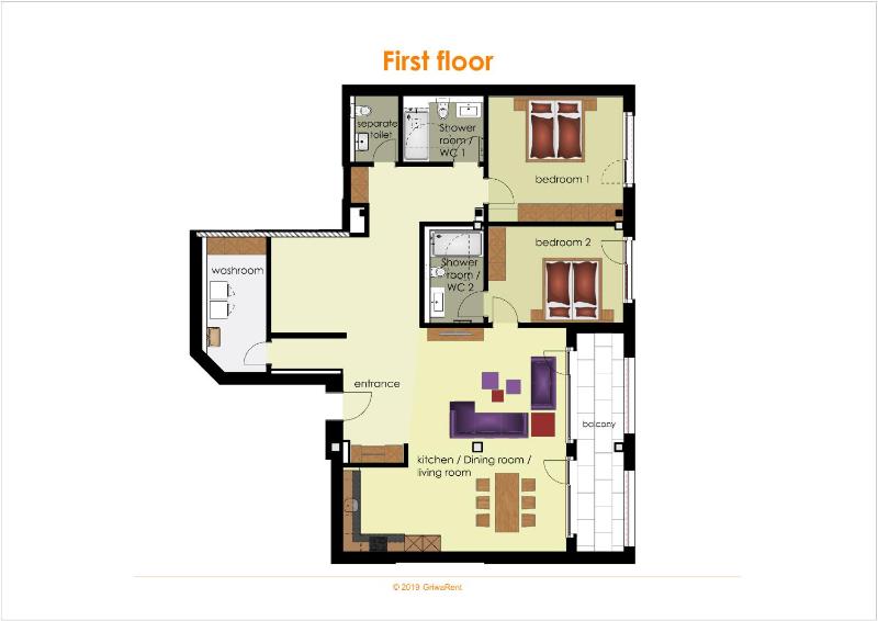 Two-Bedroom Apartment image 4