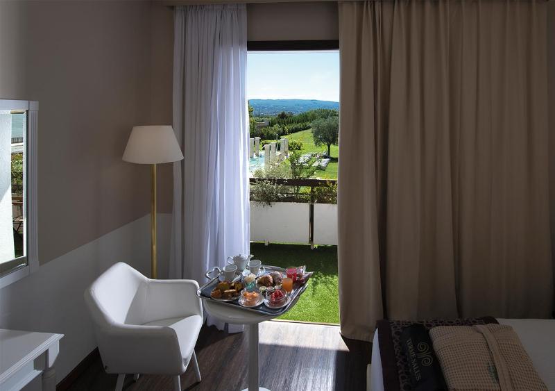 Deluxe Double Room with Spa Access and Pool View image 1