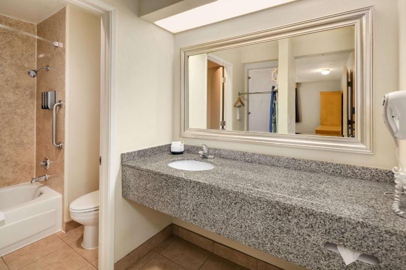Queen Suite with Sofa Bed and Bath Tub - Kitchenette//Mobility Accessible image 2