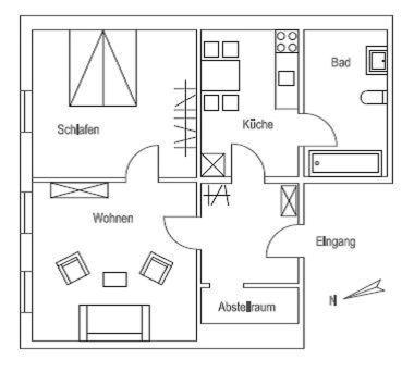 Standard One-Bedroom Apartment 3 image 2