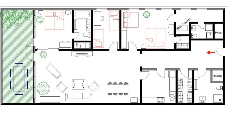 Three-Bedroom Loft with Rooftop Terrace image 3
