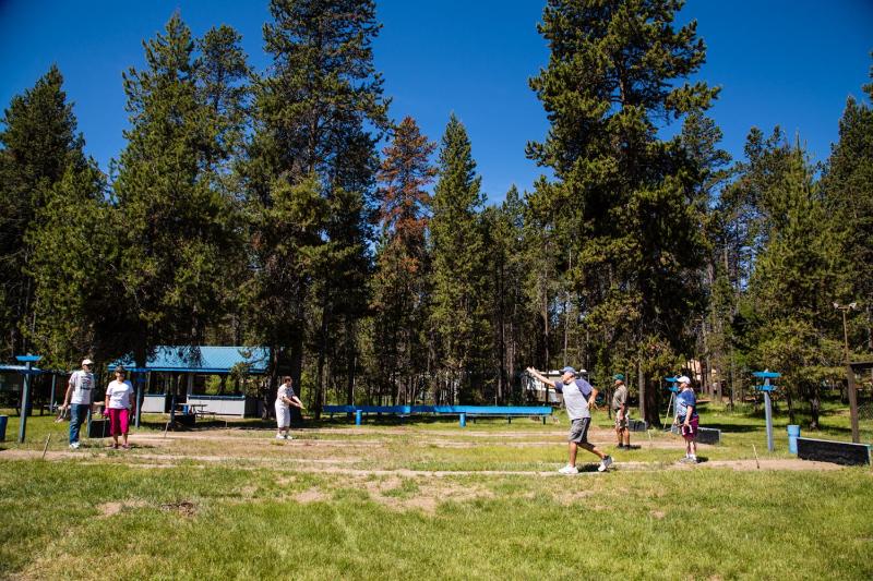Bend-Sunriver Camping Resort 24 ft. Yurt 9 - image 14