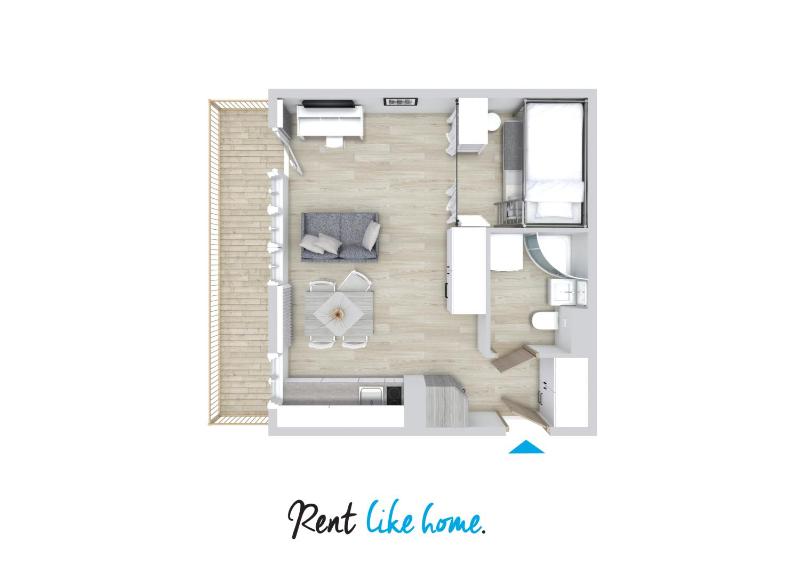 Studio Apartment image 3