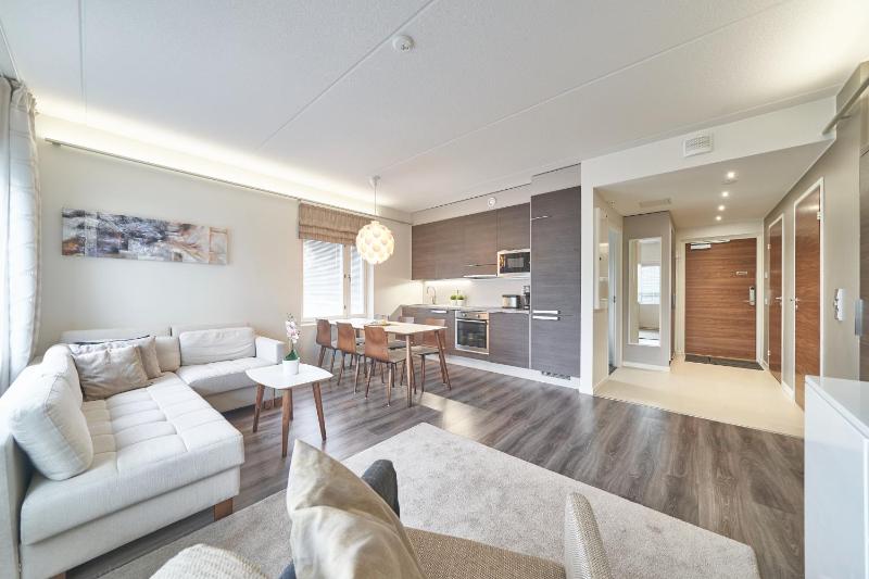 Two-Bedroom Apartment with Balcony and Sauna (4 Adults) - No pets allowed image 3