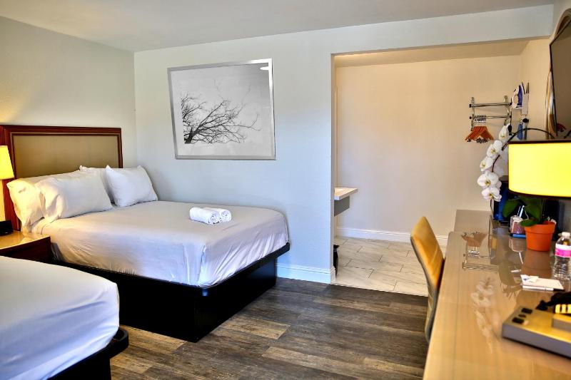 Deluxe Double Room with Two Double Beds - Non-Smoking image 4