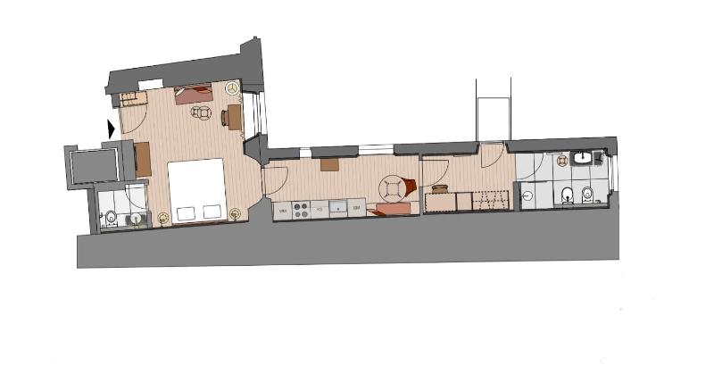 One-Bedroom Apartment with Balcony image 2