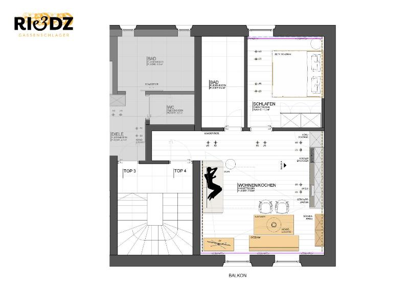 One-Bedroom Apartment with Balcony image 2