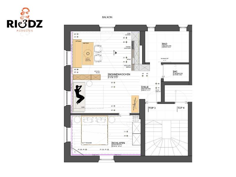 Superior One-Bedroom Apartment with Balcony image 2
