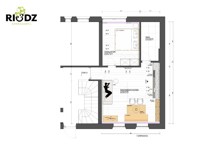 One-Bedroom Apartment with Terrace image 2