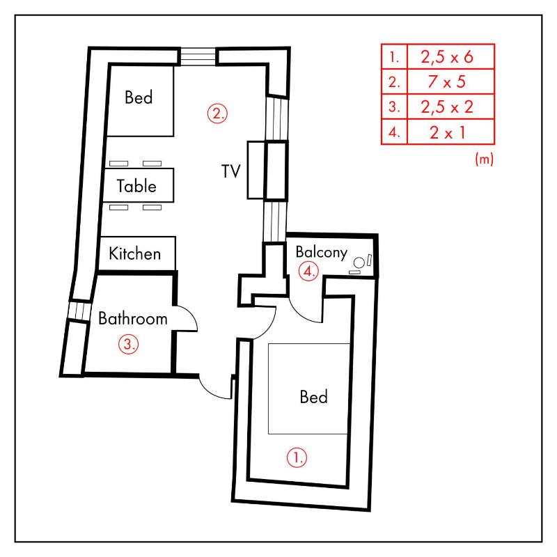 One-Bedroom Apartment image 2