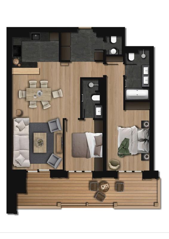 Deluxe Apartment image 3