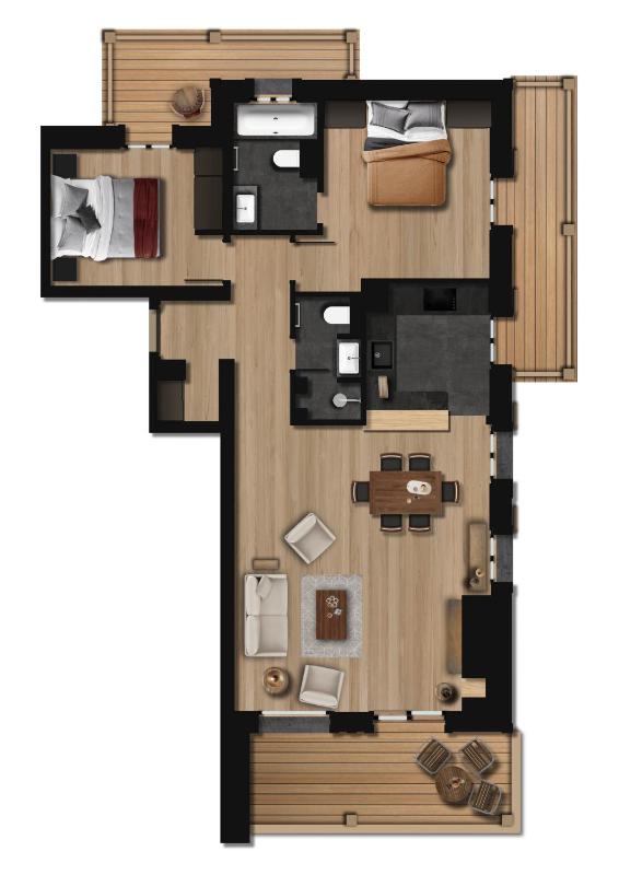 Deluxe Apartment image 2