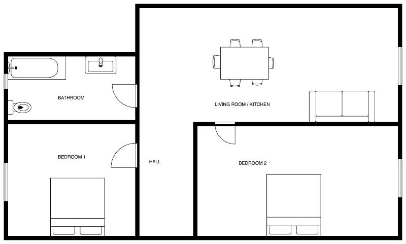 Two-Bedroom Apartment image 2