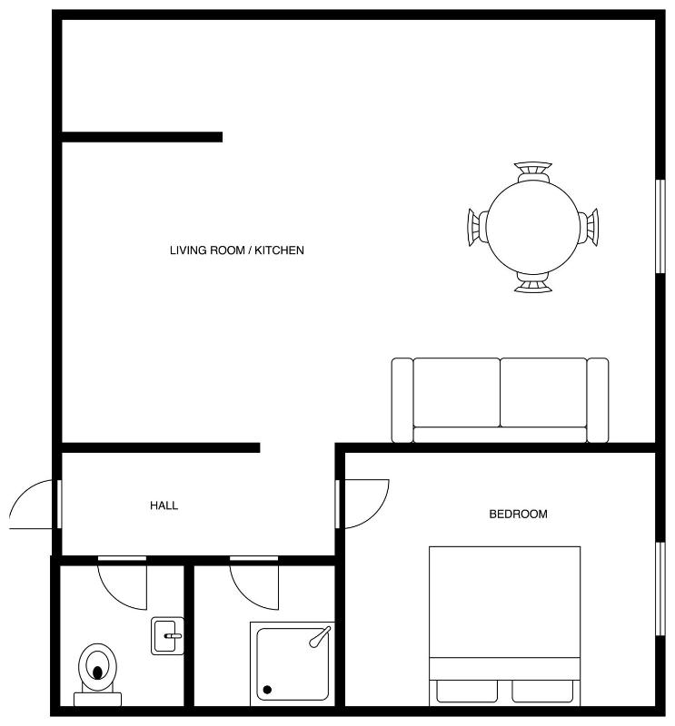 One-Bedroom Apartment image 2