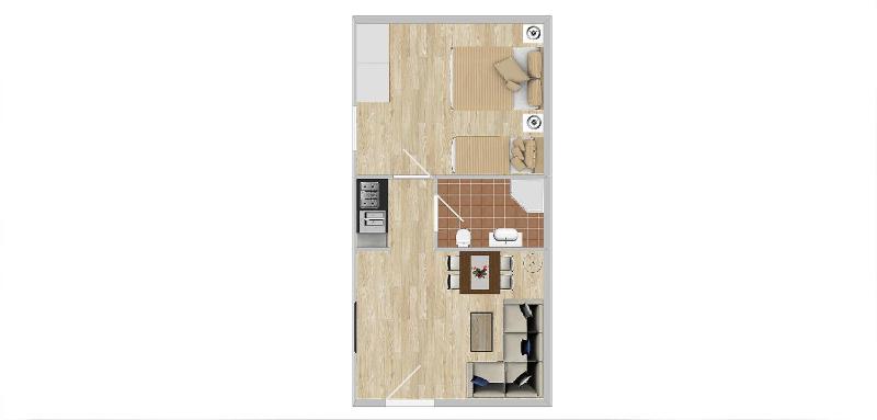 Apartment with Garden View image 2