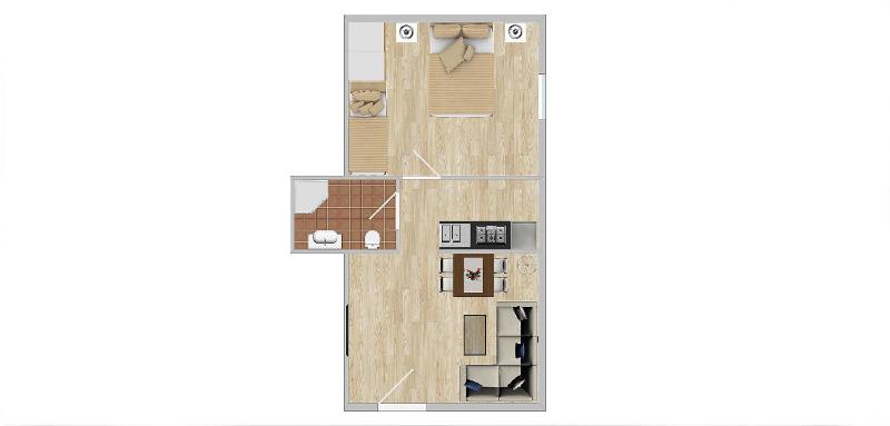 Apartment with Garden View image 2