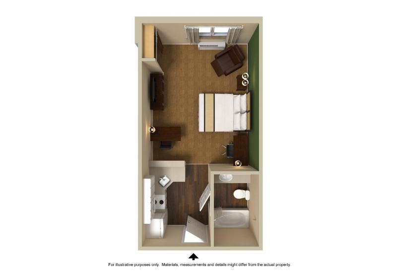 Studio with 1 King Bed - Non-Smoking image 2