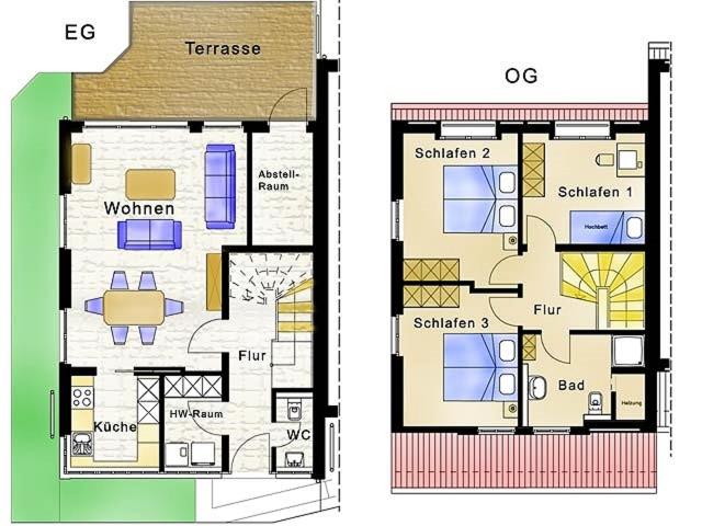 Kapitänshaus Tordalk mit 3 Schlafzimmern - image 22
